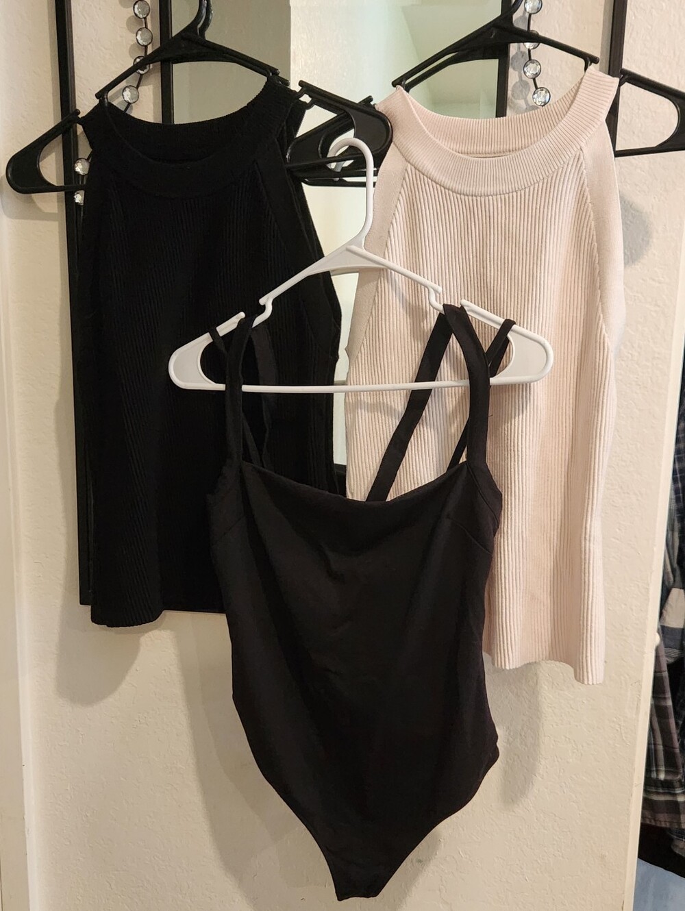 Bundle 🖤 1: Intimately Free People Thong Bodysuit & 2: Nine West Halters